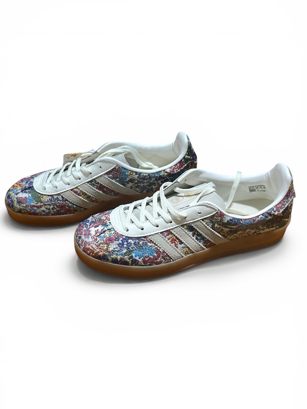 Liberty London Adidas Gazelle Floral Embroidery (USA Mens 9,Womens 10) JP5309 - Picture 2 of 12